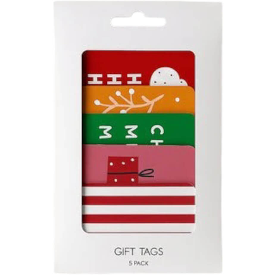 Christmas Gift Tags (Pack Of 5) image